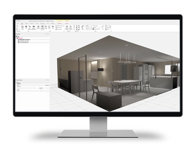 Display Visualisation in EasyLux