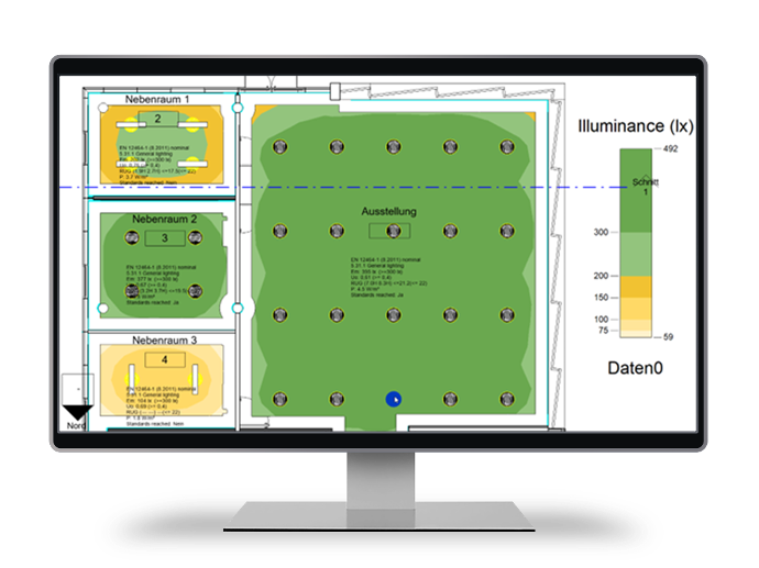 ReluxCAd for Revit Display